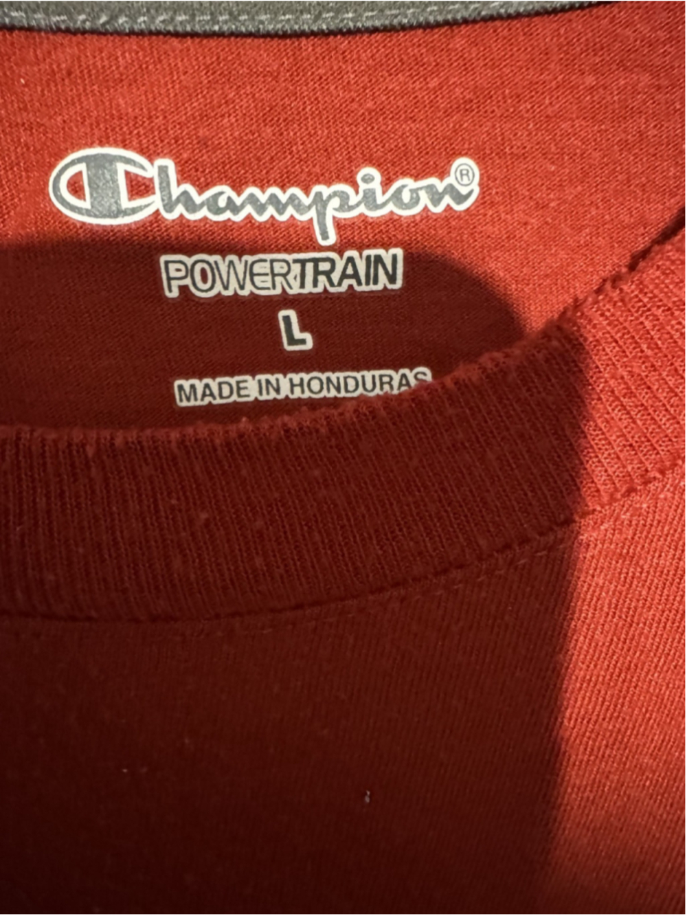 Temple Owls Champion Tee Burgundy Men's Size L - Picture 6 of 17